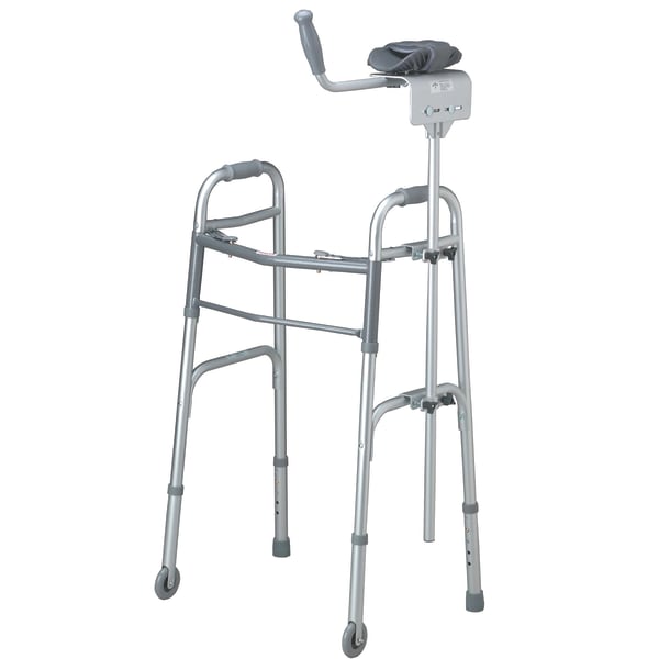 Medline Guardian Walker Platform Attachment Set, Gray