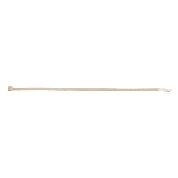 Eagle Aspen Temperature-Rated Cable Ties, 11in, Clear, Pack of 100 Ties, 500234