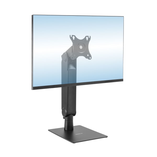 Mount-It! Freestanding 32in Monitor Arm With Height Adjustment, Black