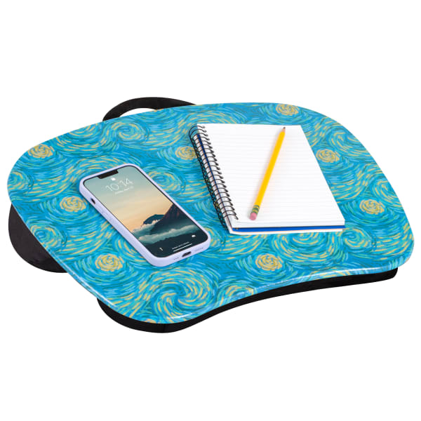 LapGear MyStyle Lap Desk, 2-5/8inH x 17inW x 13-1/4inD, Starry Blue