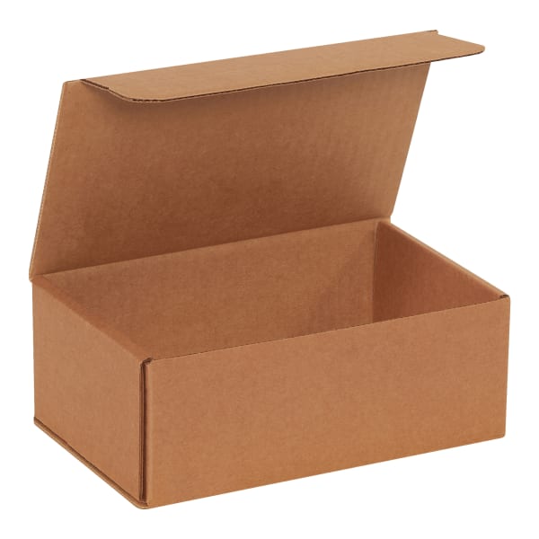 Partners Brand Corrugated Mailers, 3inH x 5inW x 8inD, Kraft, Pack Of 50 Mailers