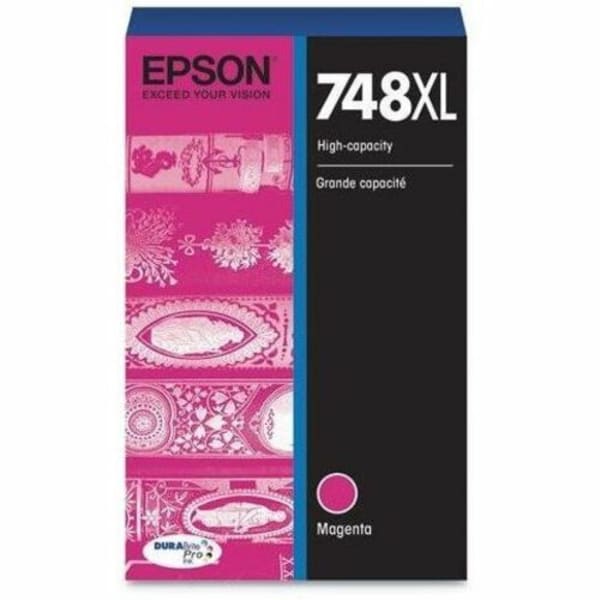 Epson 748 Original High Yield Inkjet Ink Cartridge - Magenta - 1 Pack - 4000 Pages