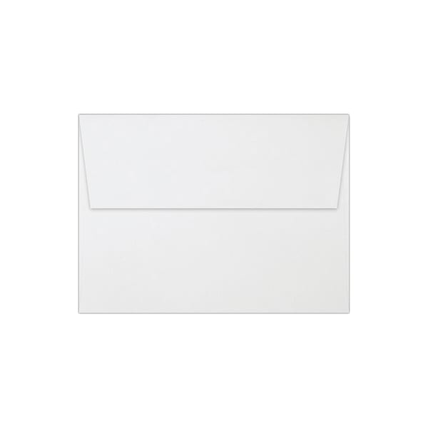 LUX Invitation Envelopes, A6, Peel & Press Closure, White, Pack Of 1,000
