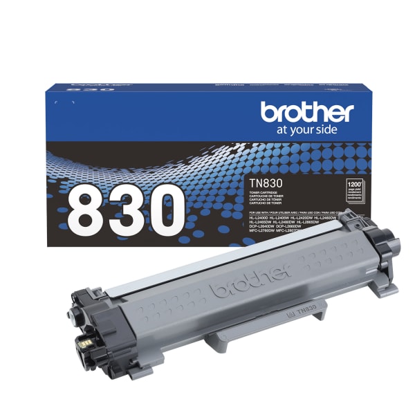 Brother TN830 Black Toner Cartridge