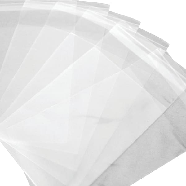 Partners Brand 1.5 Mil Resealable Polypropylene Bags, 5 1/4in x 8in, Clear, Case Of 1000