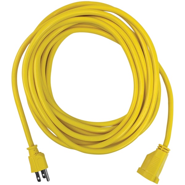 Stanley 33257 Outdoor Power Extension Cord, 25ft, Yellow
