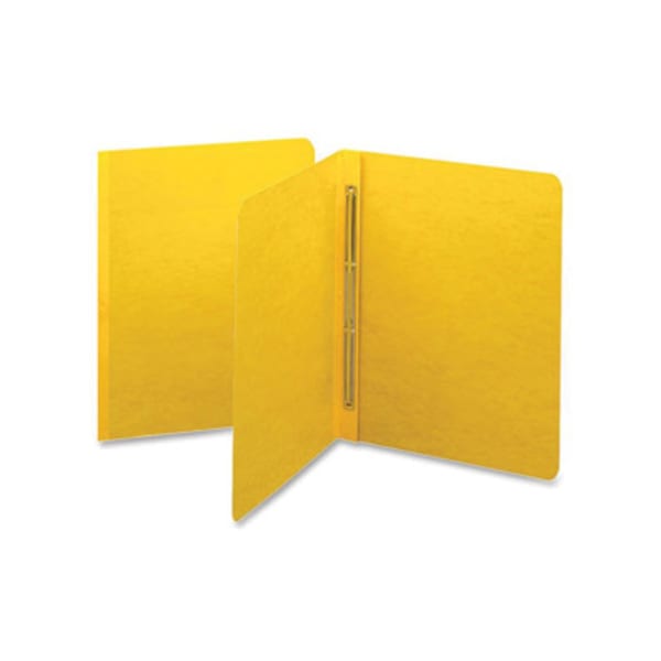 Smead Color Pressboard Binder Covers, 8 1/2in x 11in, 60% Recycled,Yellow
