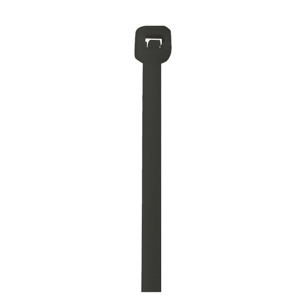 Partners Brand UV Cable Ties, 11in, Black, Case Of 1,000 Ties