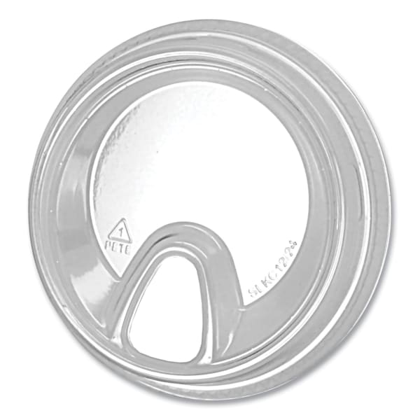 Fabri-Kal Greenware Cold Drink Lids, Sip Lid, Fits 12-24 Oz Cups, Clear, Carton Of 1,000 Lids