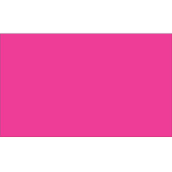 Tape Logic WriteOn Inventory Labels, DL632K, Rectangle, 5in x 3in, Fluorescent Pink, Roll Of 500