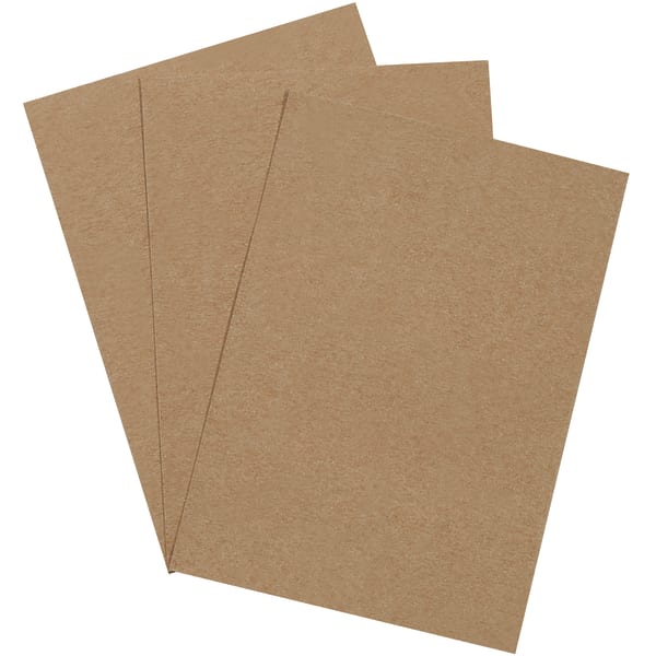 Partners Brand Chipboard Pads, 5in x 7in, Kraft, Case Of 1,125