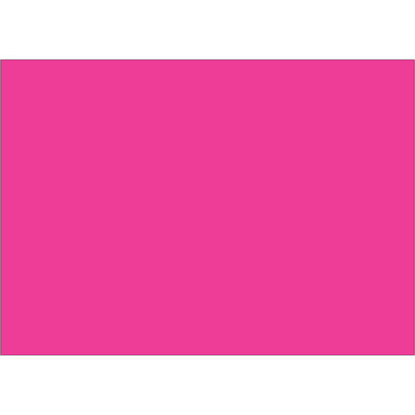 Tape Logic WriteOn Inventory Labels, DL639K, Rectangle, 5in x 7in, Fluorescent Pink, Roll Of 500