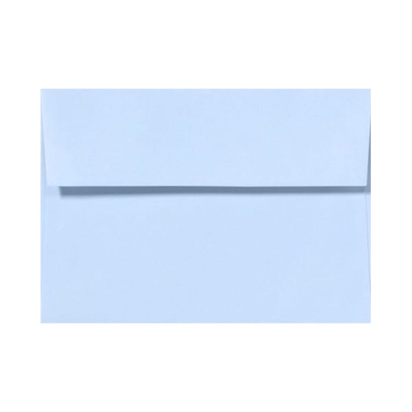 LUX Invitation Envelopes, A2, Peel & Press Closure, Baby Blue, Pack Of 50