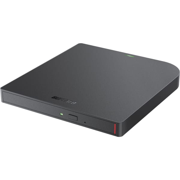 Buffalo MediaStation DVSM-PUV8U3B-TAA Portable DVD-Writer - External - TAA Compliant - DVD-RAM/±R/±RW Support - DVSMPUV8U3BTAA