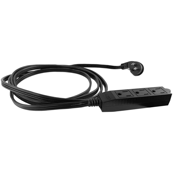 Stanley CordMax 31132 3-Outlet Indoor Extension Cord, 15ft, Black
