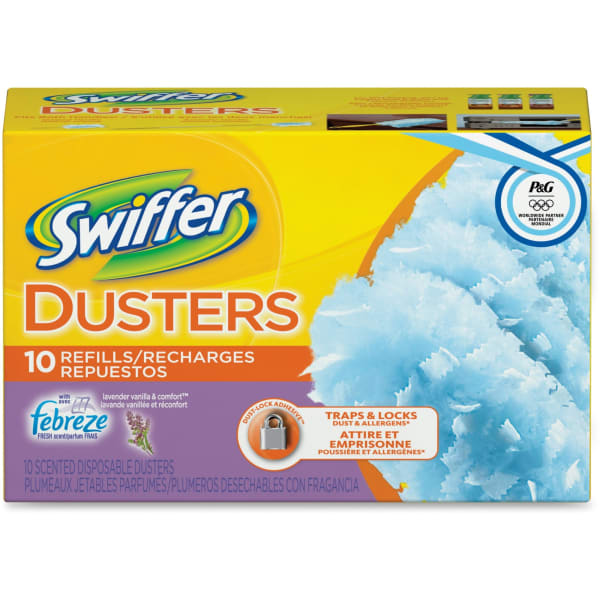 Swiffer Dusters - 4in Width x 6in Length - Fiber - 10 / Pack