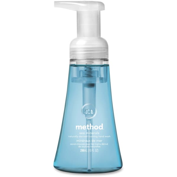Method Foam Hand Wash Soap, Sea Minerals Scent, 10 Oz Pump Bottle