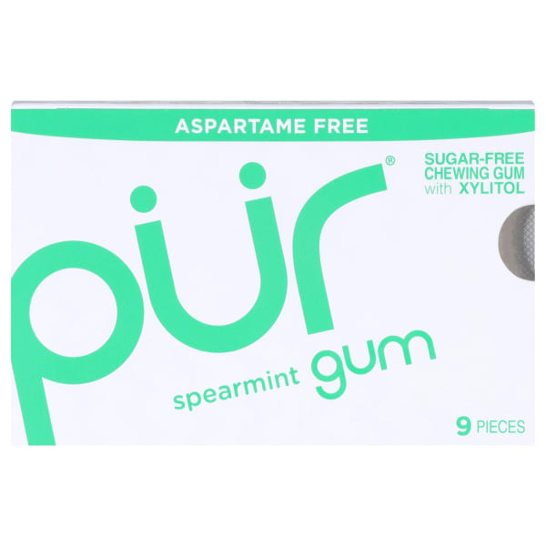 Pur Gum, Spearmint, 0.44 Oz, Total Qty 108
