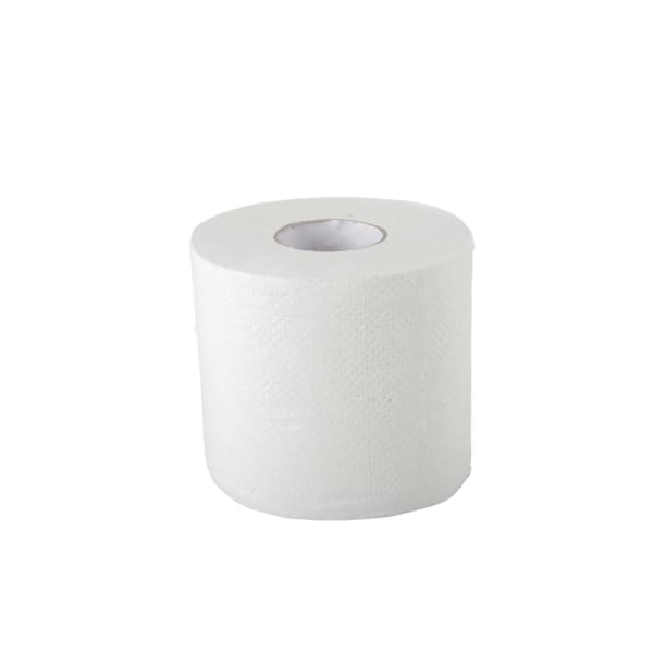 Medline Green Tree Basics Standard 2-Ply Toilet Paper, 100% Recycled, 500 Sheets Per Roll, Pack Of 96 Rolls