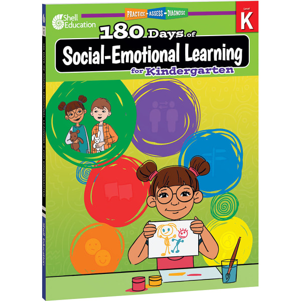 Shell Education 180 Days of Social-Emotional Learning, Kindergarten