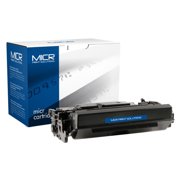MICR Print Solutions Black Extra-High Yield MICR Toner Cartridge Replacement For HP 89Y, CF289Y M, MCR89YM