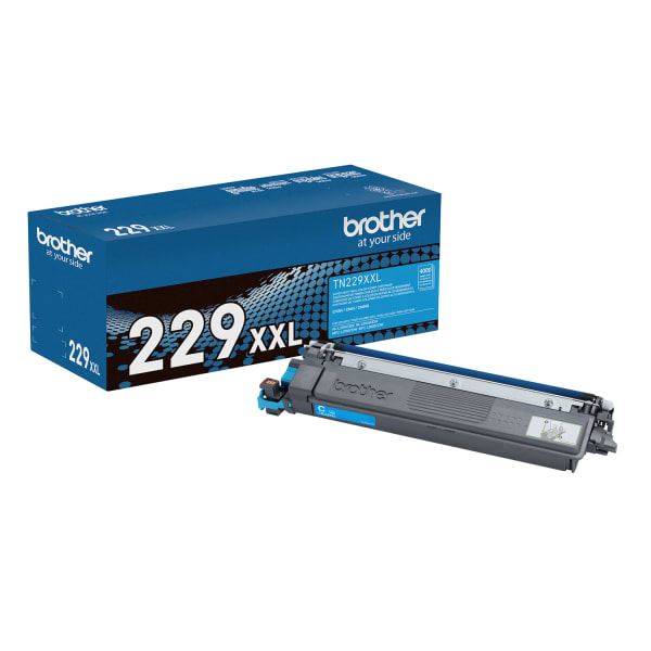 Brother TN229XXL Cyan Super-High Yield Toner Cartridge, (TN229XXLC)