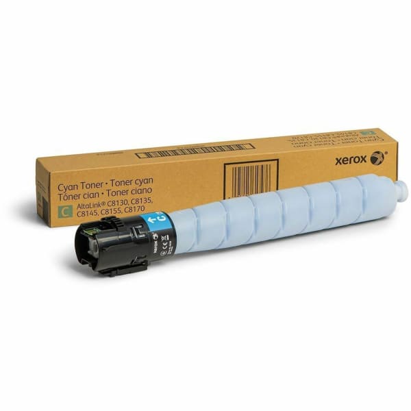 Xerox Genuine Xerox AltaLink C8100 Series Color Multifunction Printers? C8200 Series Color Multifunction Printers Cyan Toner Cartridge - 28000 Pages
