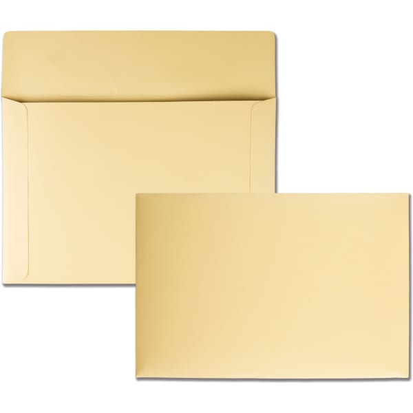 Quality Park Filing Envelopes, #10, 10in x 14-3/4in, Cameo, Pack Of 100 Envelopes