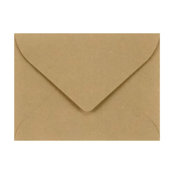 LUX Mini Envelopes, #17, Flap Closure, Grocery Bag, Pack Of 500