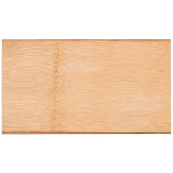 American Metalcraft Carbonized Bamboo Serving Boards, 10in x 5-3/4in, Brown, Pack Of 8 Boards