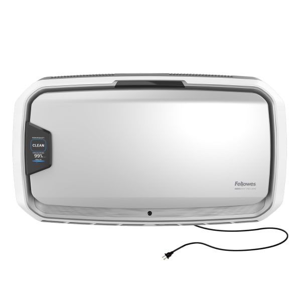Fellowes AeraMax Pro AM4R PC  PureView Air Purifier, Plug-in Wall Mount, H13 True HEPA Filteration, 650-1100 sq ft, Silver