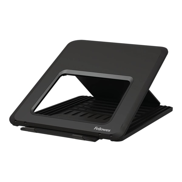 Fellowes Breyta Laptop Stand 9-1/4inW x 10-1/2inD x 1/2inH Black - 0.50in Height x 9.20in Width x 10.50in Depth - Black - For Notebook