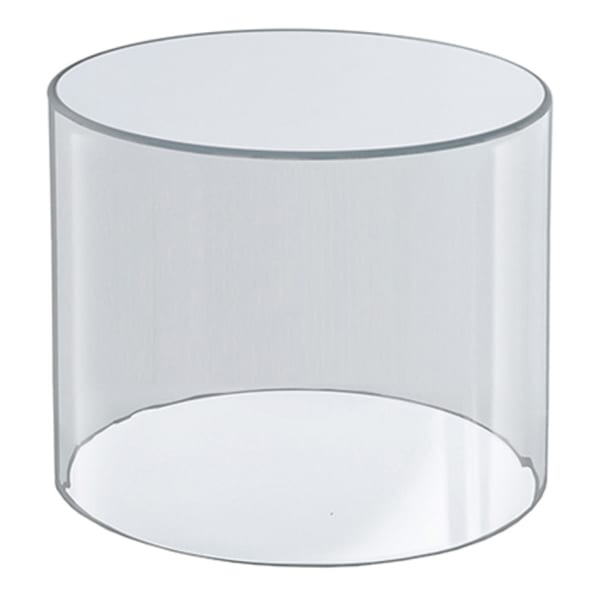 Azar Displays Acrylic Cylinder, Small Size, 6in x 6in, Clear