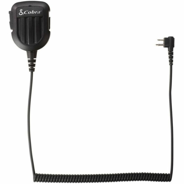 Cobra Remote Speaker Microphone for Cobra Performa 400/450 2-Way Handheld Business Radios & Select Non-Cobra Devices, Black