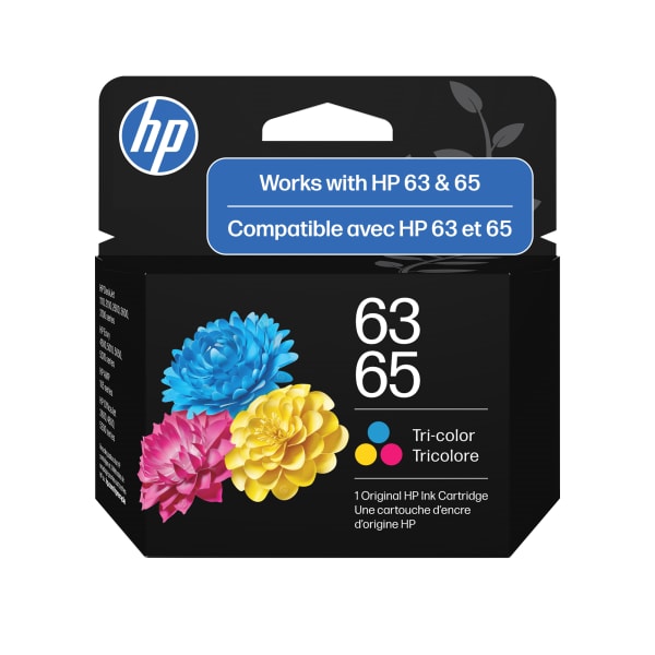 HP 63/65 Tri-color Original Ink Crtg