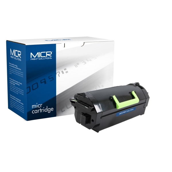 MICR Print Solutions Remanufactured Black MICR Toner Cartridge Replacement For Lexmark MS817, MCR817M