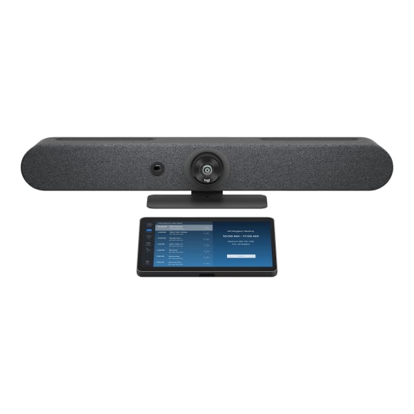 Logitech For Zoom Rooms Appliances Small Room - Video conferencing kit (video bar, touch controller) - Zoom Certified, Certified  - TAPRMGUNIAPP