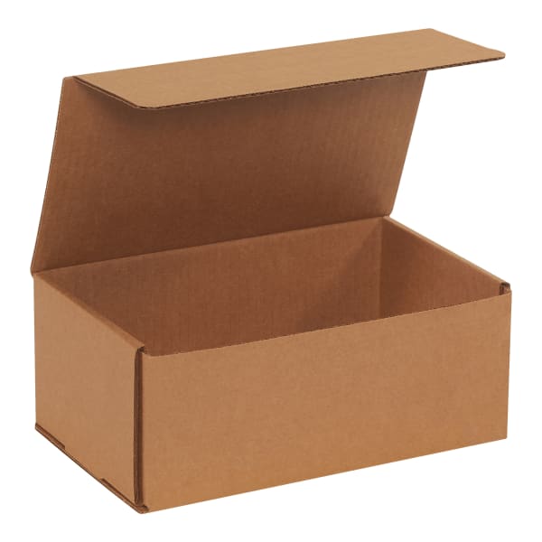 Partners Brand Corrugated Mailers, 4inH x 6inW x 10inD, Kraft, Pack Of 50 Mailers