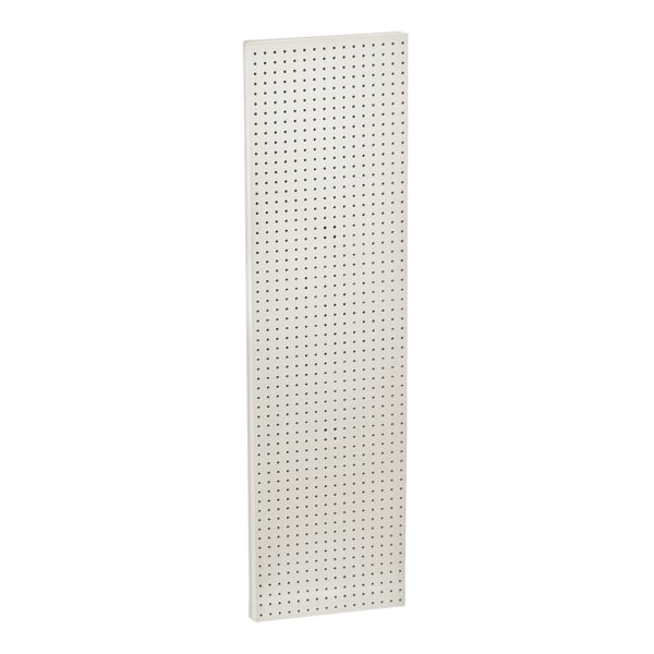 Azar Displays 1-Sided Pegboard Wall Panels, 60inH x 16-1/8inW x 7/8inD, Clear, Pack Of 2 Panels