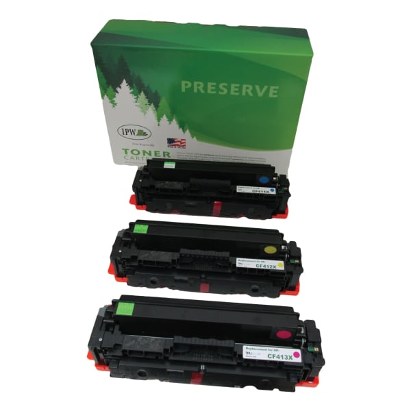 IPW Preserve Remanufactured Cyan; Magenta; Yellow High Yield Ink Cartridge Replacement For HP 201X, CF253XM, Pack Of 3, 54T-XM3-ODP