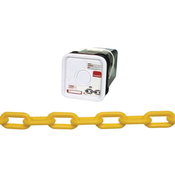 Campbell #8 Plastic Chain, Yellow