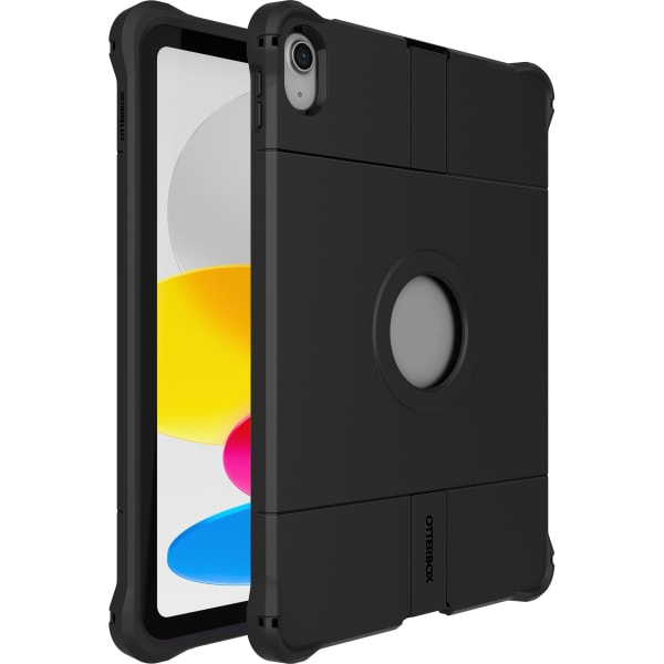 OtterBox iPad (10th Gen) uniVERSE Series Case - For Apple iPad (10th Generation) Tablet - Black - Synthetic Rubber, Polycarbonate - Rugged - 1