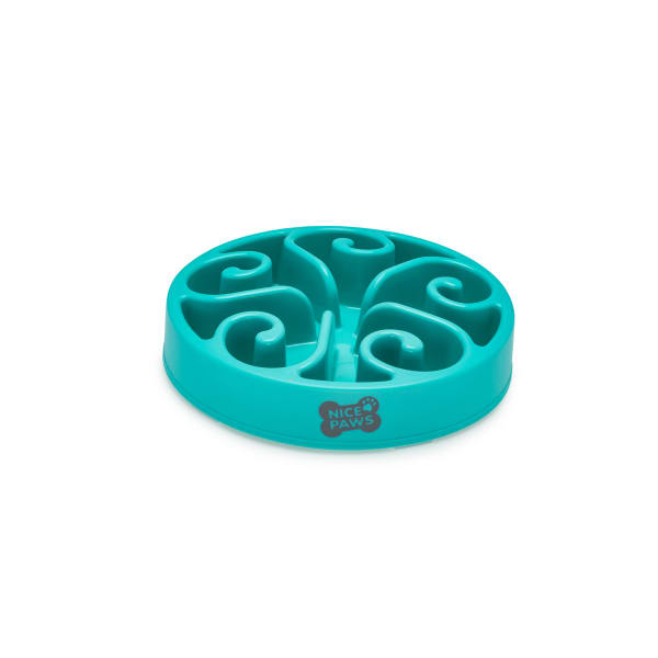 Nice Paws Slow Feeder Bowl, Assorted Colors