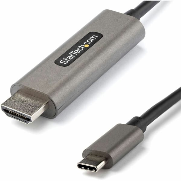 StarTech.com 13ft (4m) USB C to HDMI Cable 4K 60Hz with HDR10, Ultra HD USB Type-C to HDMI 2.0b Video Adapter Cable, DP 1.4 Alt Mode HBR3 - 13ft/4m USB C (DisplayPort 1.4 Alt Mode HBR3) to HDMI 2.0b video adapter cable