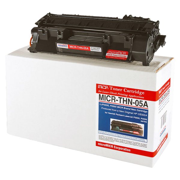 MicroMICR Remanufactured Black Toner Cartridge Replacement For HP 05A, CE505A, THN-05A