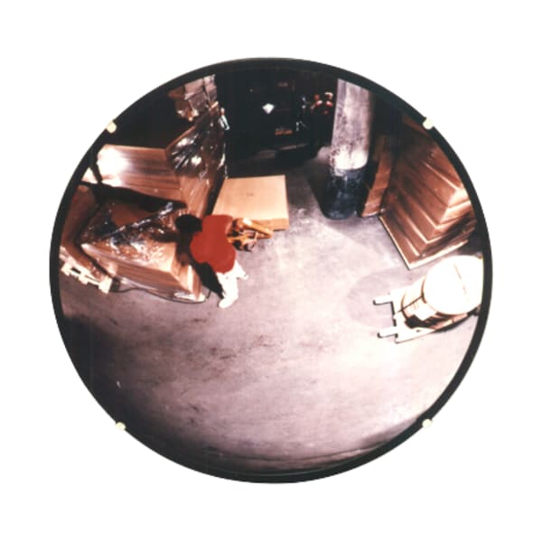See-All Round Glass Convex Mirror, 18in