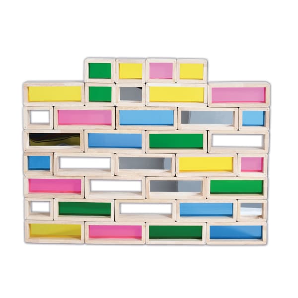 Tickit Rainbow Bricks, Set Of 36