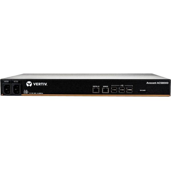 Vertiv Avocent ACS8000 Serial Console, 48 port Console Server, Dual AC