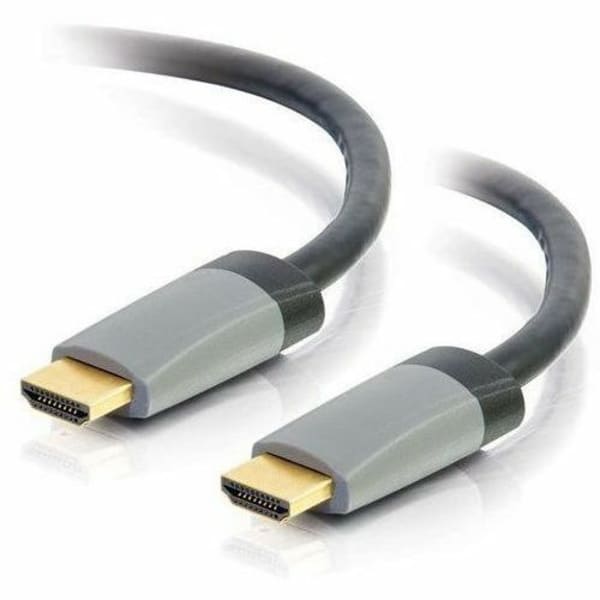 C2G 50ft 4K HDMI Cable with Ethernet - High Speed - In-Wall CL-2 Rated - HDMI for Home Theater System, Audio/Video Device - 50 ft - 1 x HDMI Male Digital Audio/Video - 1 x HDMI Male Digital Audio/Video - Gold Plated - Shielding - Black