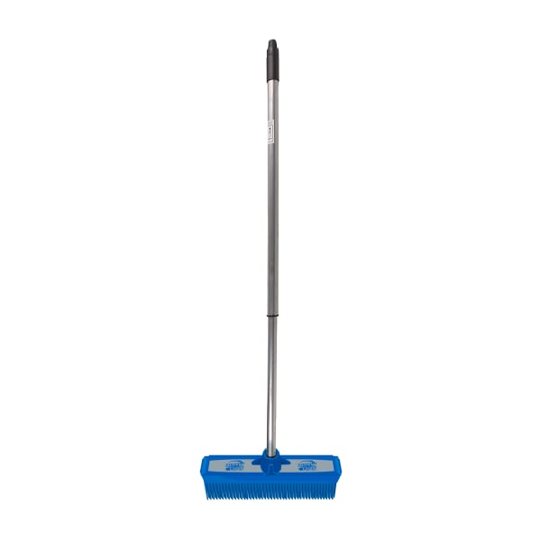 Spill Magic Telescopic Broom w/Rubber Squeegee Head, case of 6 brooms